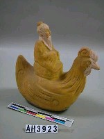 藏品(騎雞老君像)的圖片